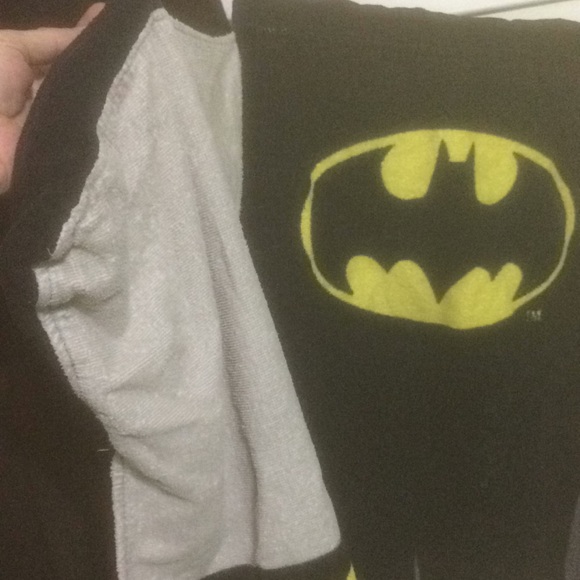 Batman 🦇 Robe Toddler Small 1-4 y/Robe/CApe - Picture 8 of 8